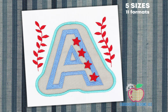 Letter a Double Applique Review